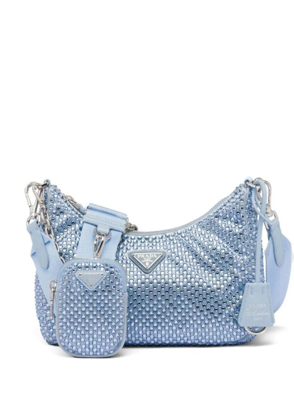 Prada  Re-Edition 2005 satin shoulder bag
