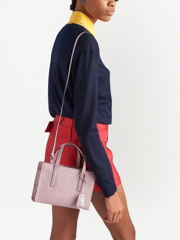Prada Re-Edition 1995 brushed-leather mini handbag - Image 3