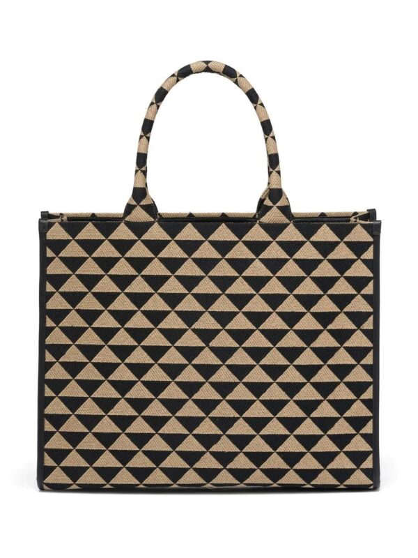 Prada  Symbole triangle-pattern tote bag - Image 5