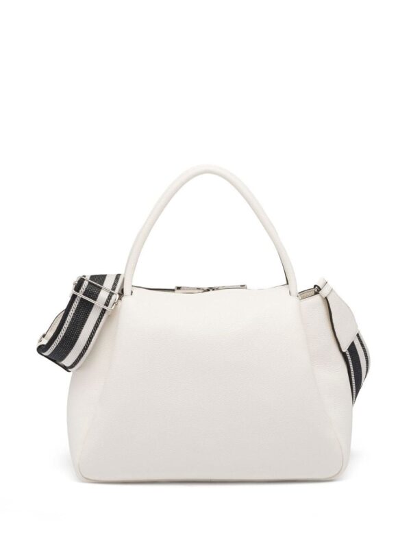 Prada large logo-plaque tote bag - Image 4