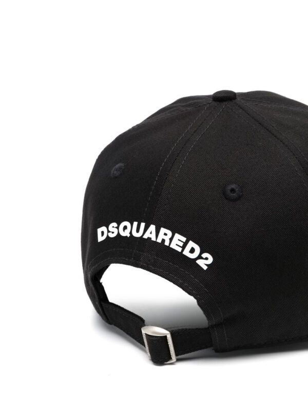 DSQUARED2 logo-print cotton cap - Image 2