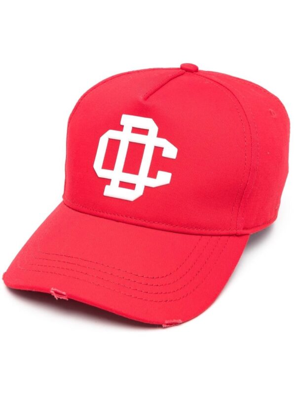 DSQUARED2 logo-embroidered cotton baseball cap