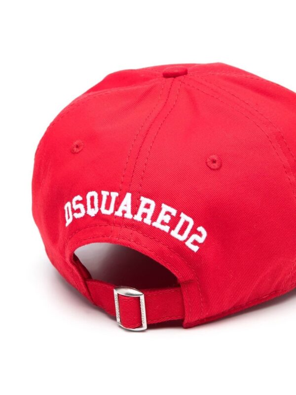 DSQUARED2 logo-embroidered cotton baseball cap - Image 2