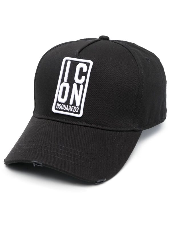 DSQUARED2 Icon-embroidered cotton baseball cap