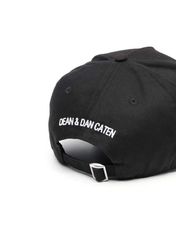 DSQUARED2 Icon-embroidered cotton baseball cap - Image 2