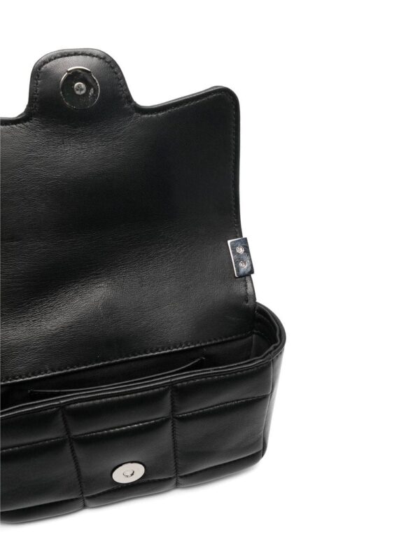 DSQUARED2 logo-plaque quilted crossbody bag - Image 5