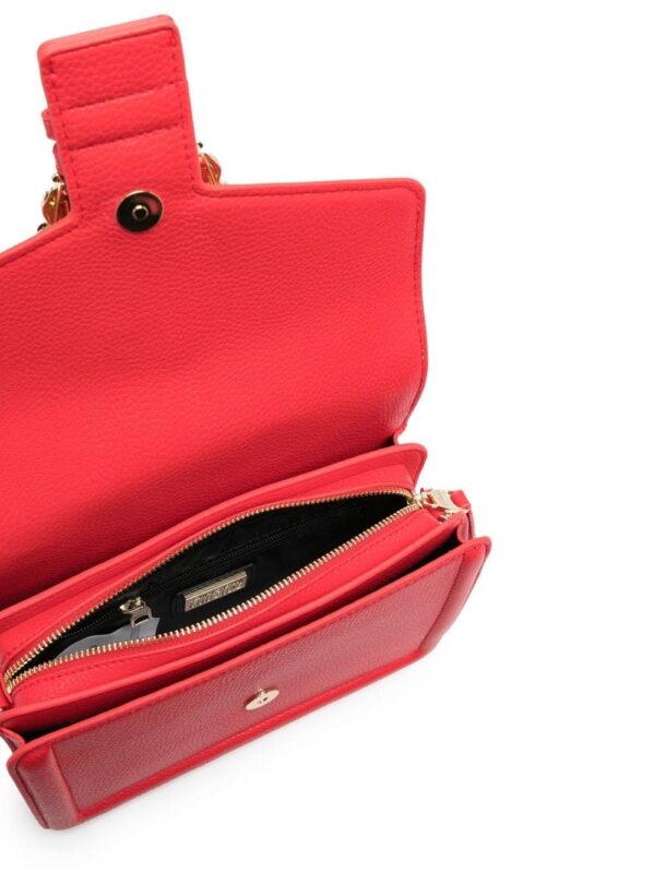 Versace Jeans Couture logo-buckle satchel bag - Image 5
