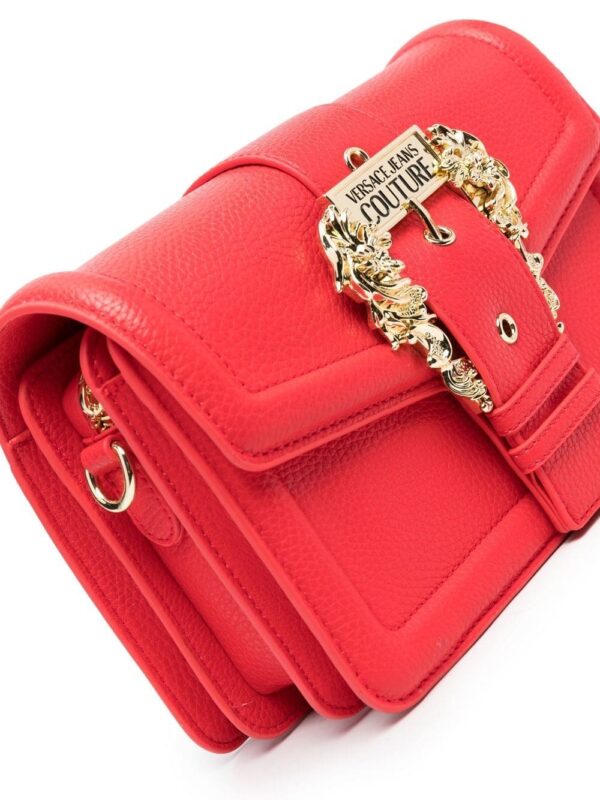 Versace Jeans Couture logo-buckle satchel bag - Image 4