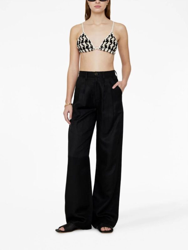 ANINE BING  Omar houndstooth bra - Image 3