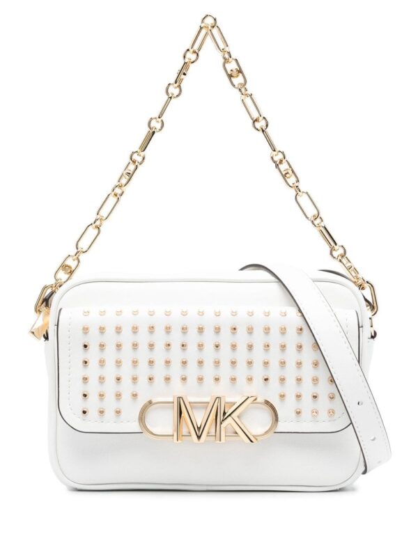 Michael Michael Kors logo-plaque leather crossbody bag