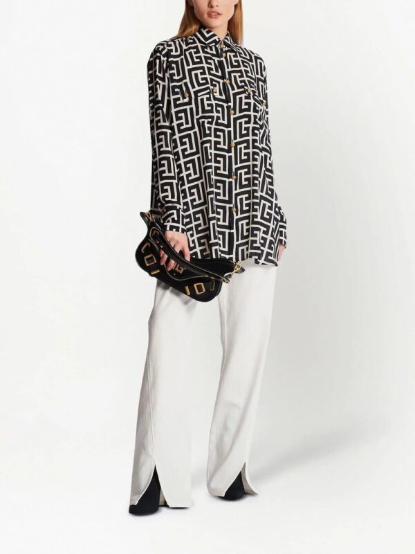 Balmain  all-over pattern shirt - Image 2