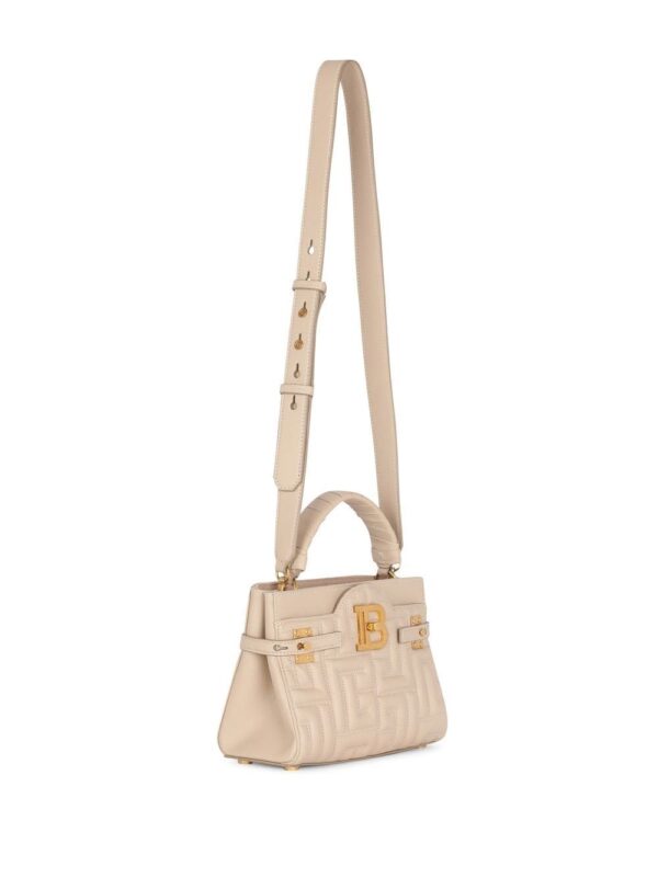 Balmain B-Buzz 22 quilted leather tote bag - Image 4