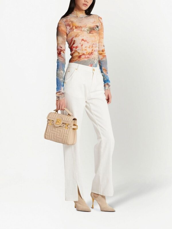 Balmain mini B-Buzz 23 leather tote bag - Image 2