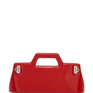 Ferragamo horizontal-design leather tote bag