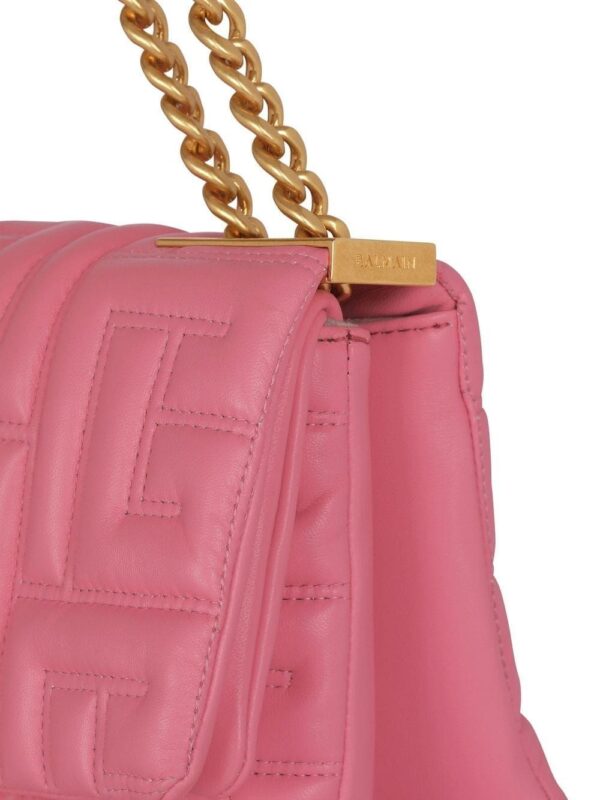 Balmain 1945 soft quilted shoulder bag - Image 4