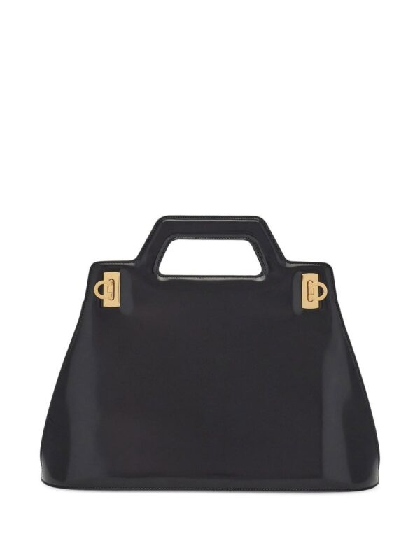 Ferragamo top-handle leather tote bag
