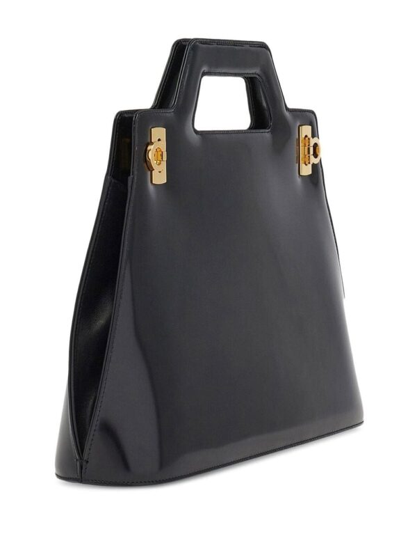 Ferragamo top-handle leather tote bag - Image 4