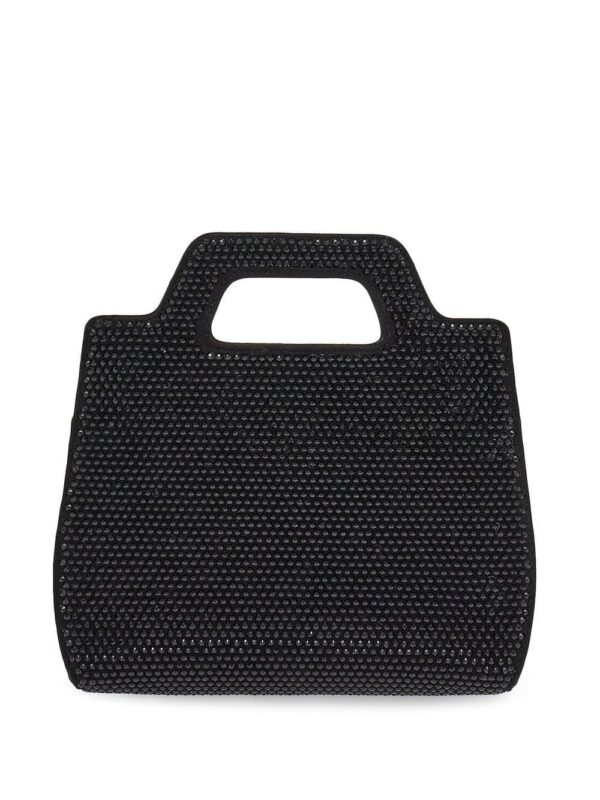 Ferragamo crystal-embellished top-handle mini bag - Image 3