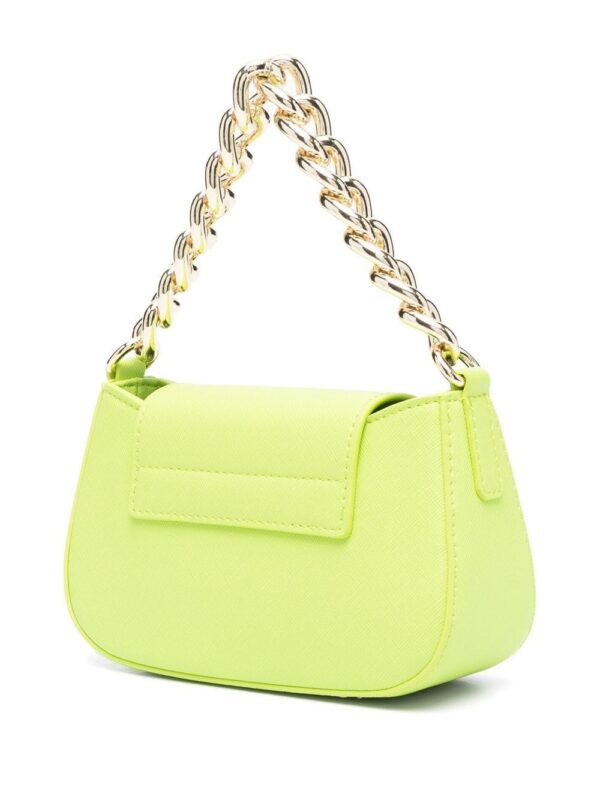 Versace Jeans Couture  logo-plaque chain-trim shoulder bag - Image 3