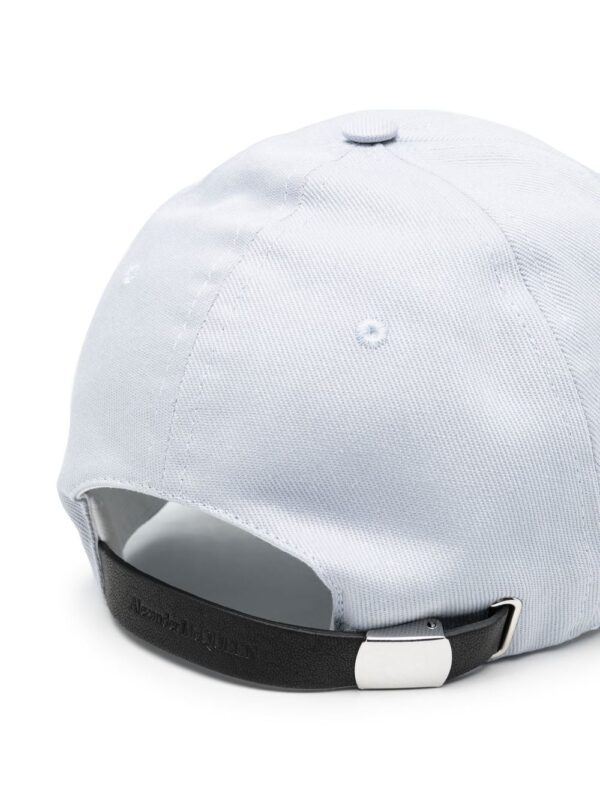 Alexander McQueen embroidered-logo baseball cap - Image 2
