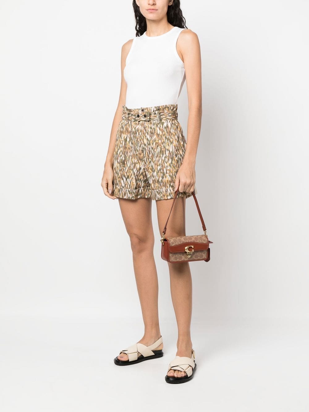 Coach Studio canvas shoulder bag - Image 2