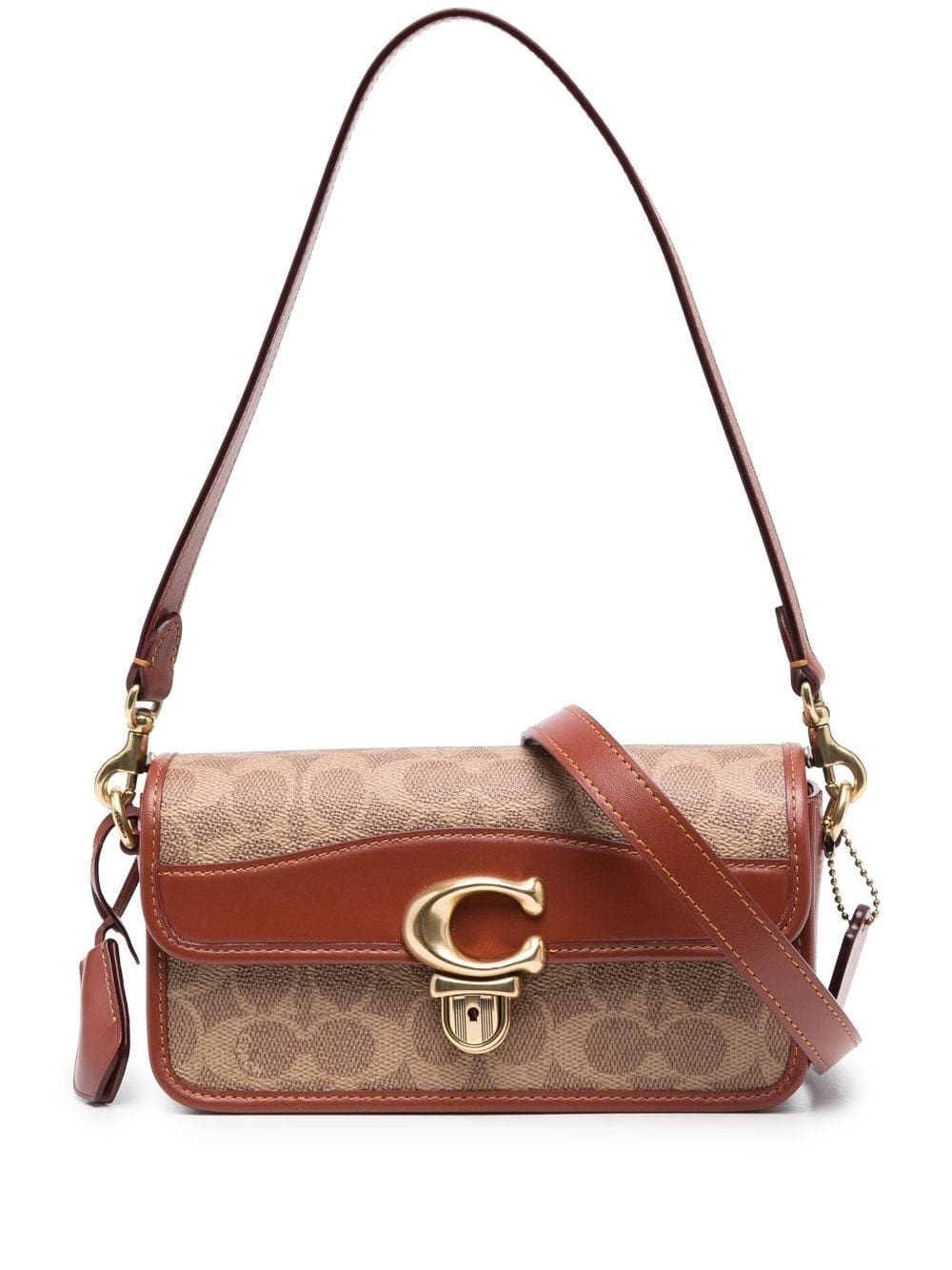 Coach Studio canvas shoulder bag