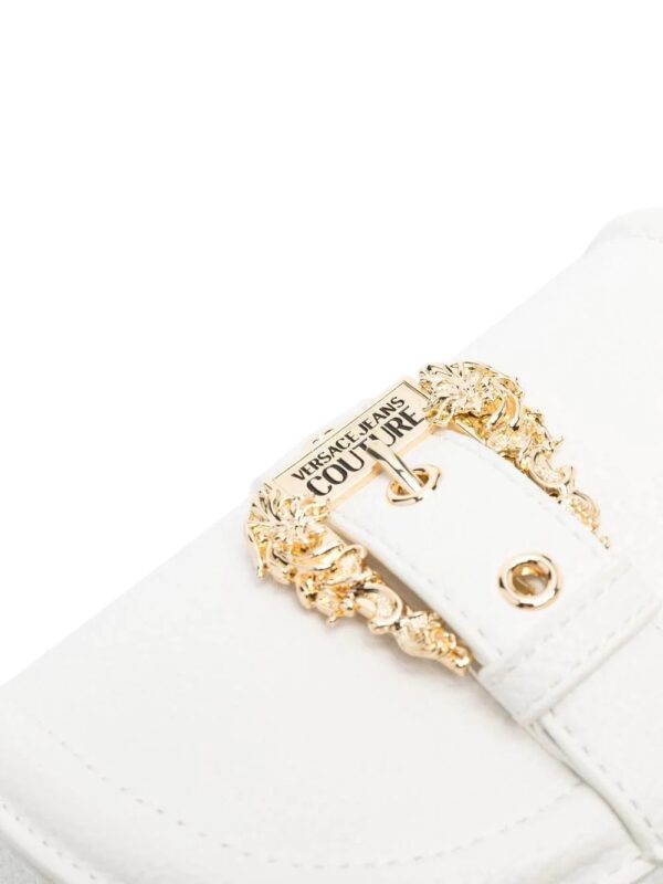 Versace Jeans Couture  baroque buckle-detail shoulder bag - Image 4