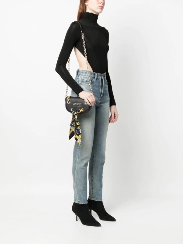Versace Jeans Couture  baroque-print detail shoulder bag - Image 2