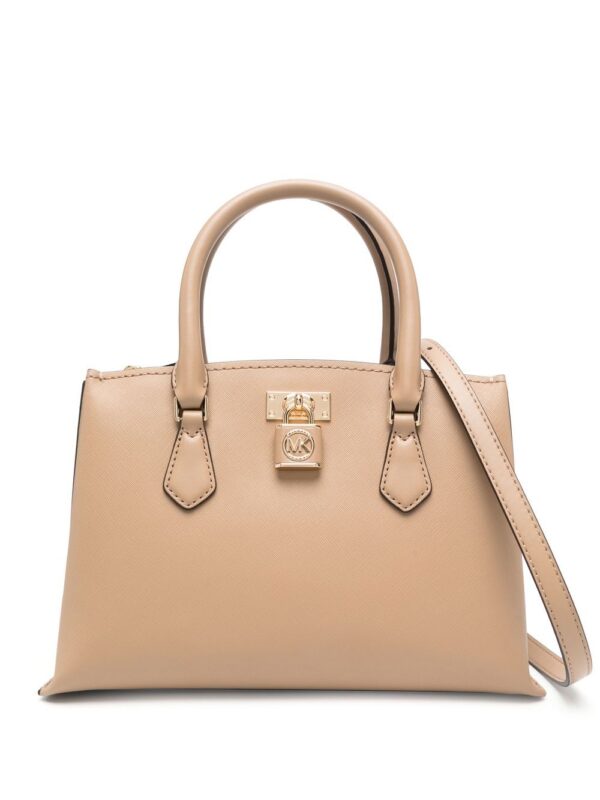 Michael Michael Kors  logo-plaque leather tote bag