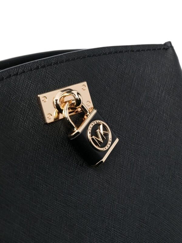 Michael Michael Kors padlock-detail satchel bag - Image 3