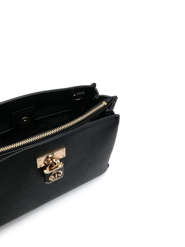 Michael Michael Kors padlock-detail satchel bag - Image 4
