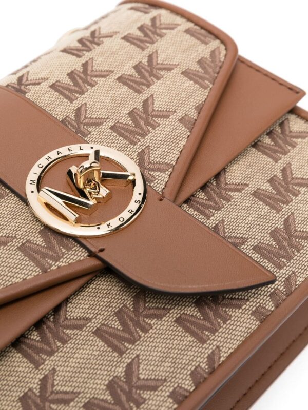 Michael Michael Kors logo jacquard crossbody bag - Image 4