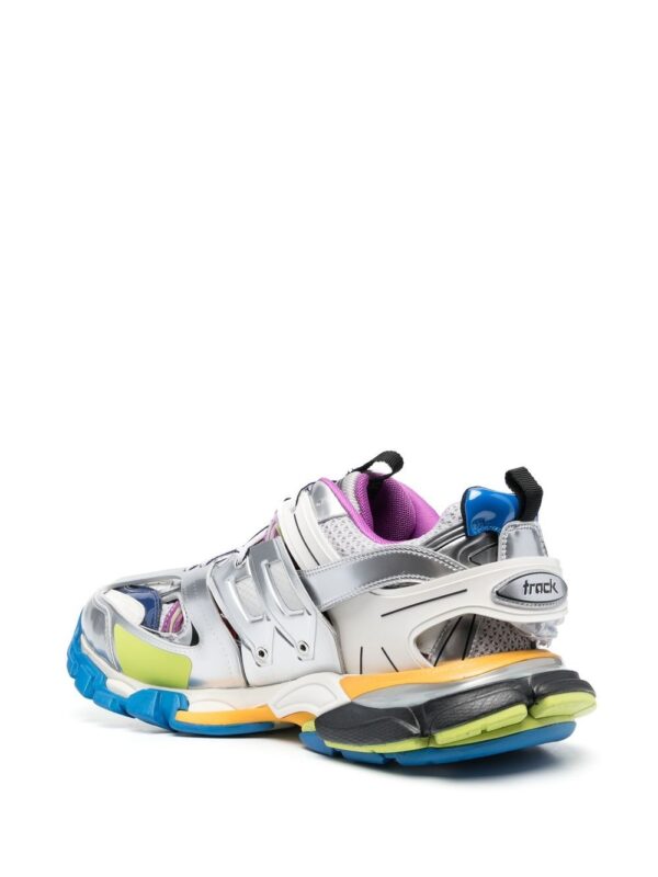 Balenciaga Track metallic panelled sneakers - Image 3
