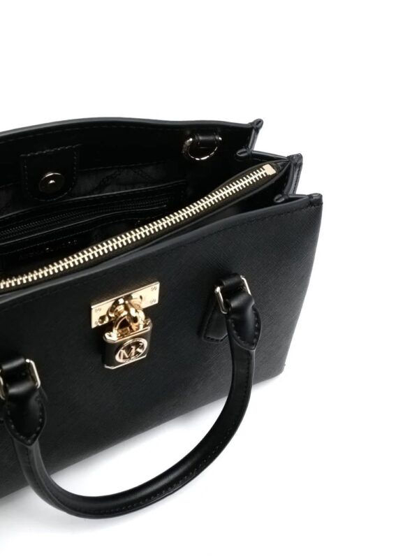 Michael Michael Kors  padlock-detail leather tote bag - Image 4