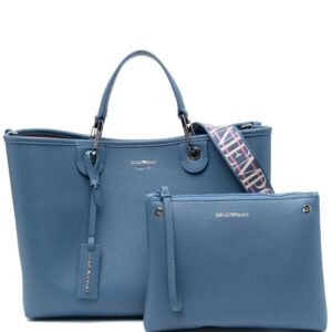 Emporio Armani medium MyEA deer-print tote bag