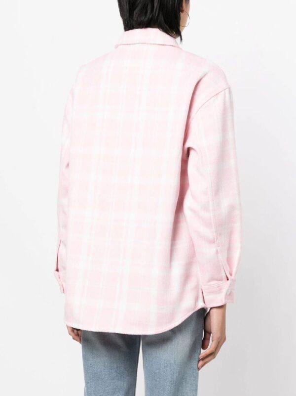 Tommy Hilfiger  plaid-check recycled-polyester blend overshirt - Image 4