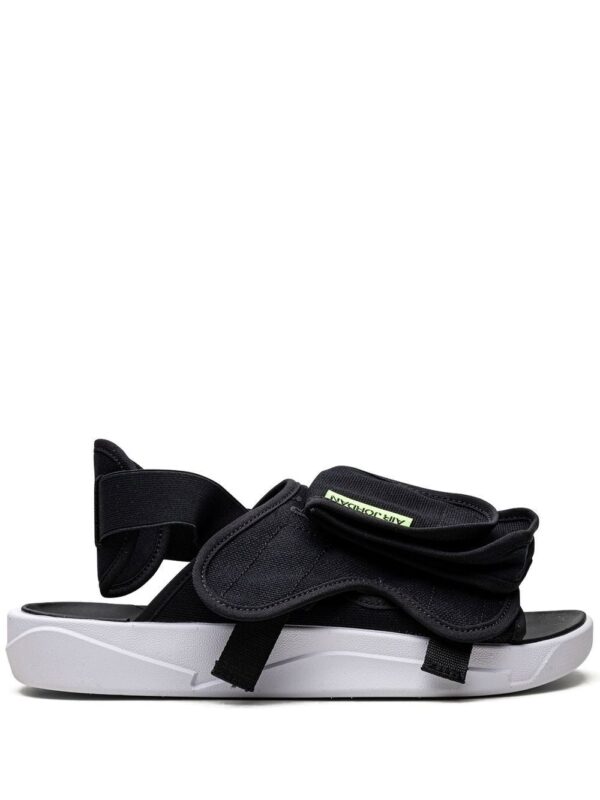 Jordan LS "Ghost Green" slides