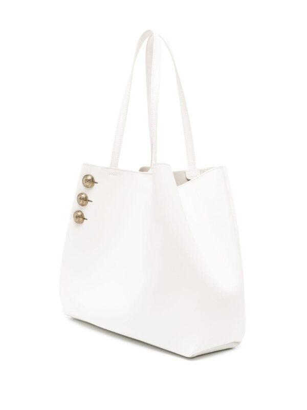 Balmain Emblème leather tote bag - Image 4