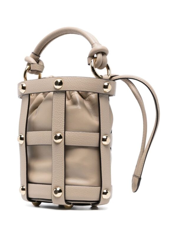 Ferragamo drawstring leather bucket bag - Image 3