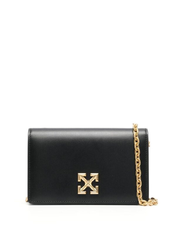 Off-White Jitney 0.5 leather shoulder bag