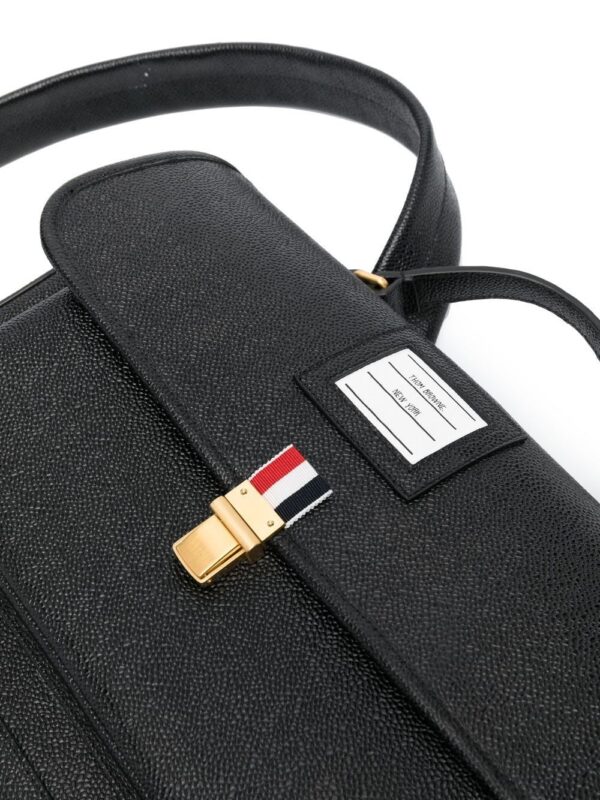 Thom Browne pebble grain leather school backpack - Image 4