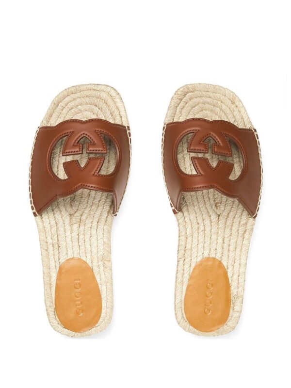 Gucci Interlocking G cut-out sandals - Image 2