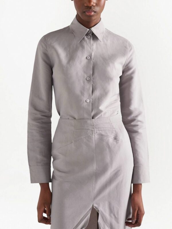 Prada  long-sleeve button-up shirt - Image 4
