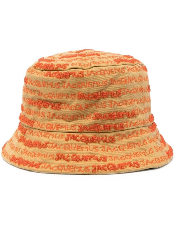 Jacquemus embroidered-logo bucket hat - Image 2