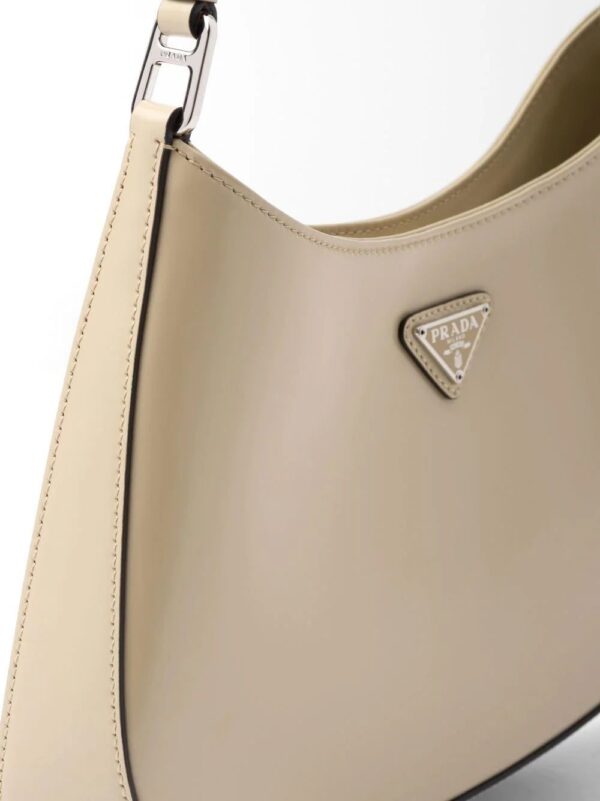 Prada  Cleo brushed leather shoulder bag - Image 4