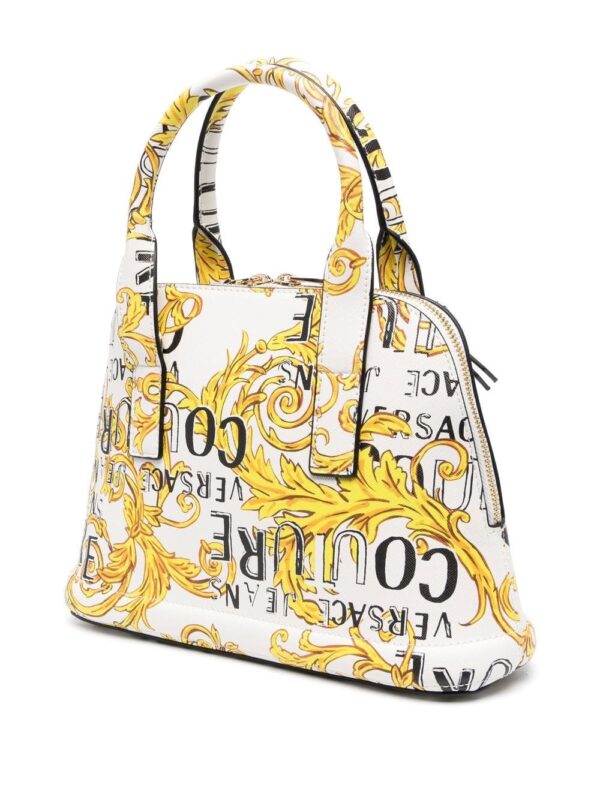 Versace Jeans Couture Barocco-print logo-buckle tote bag - Image 3