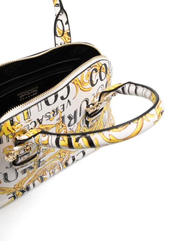 Versace Jeans Couture Barocco-print logo-buckle tote bag - Image 5