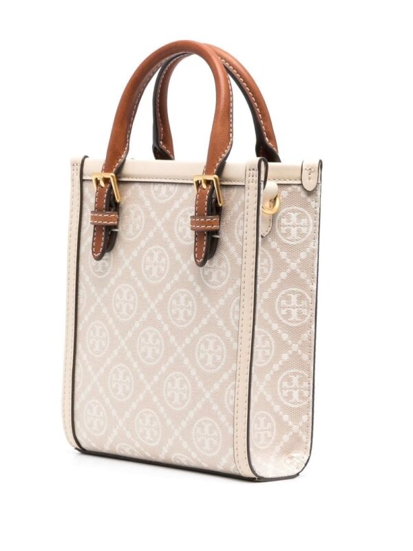 Tory Burch monogram-pattern print tote bag - Image 3