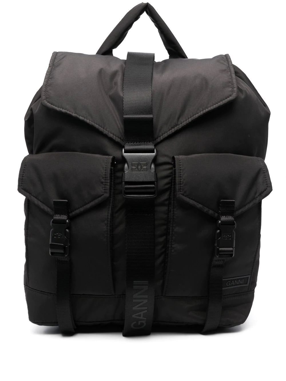 GANNI Tech multi-pocket backpack