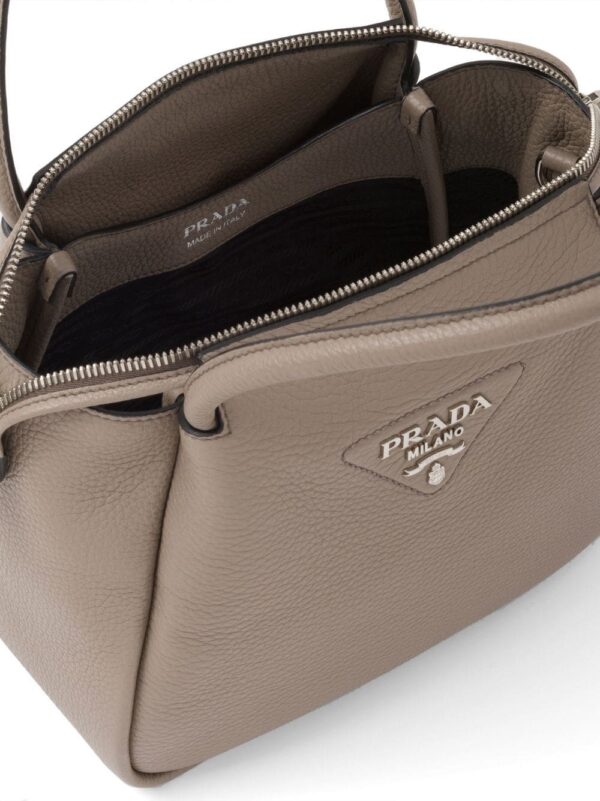 Prada  logo-lettering top-handle bag - Image 4
